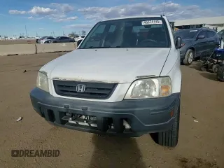 2001 Honda CR-V LX with VIN JHLRD28441S013857, listed as a Copart auction lot 46674145 with 204,227 mi miles and Salvage Title. Bid and sale history available at carsss.com. Image 12.