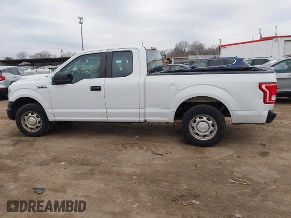 2015 Ford F-150 XL with VIN 1FTEX1C89FFC28643, listed as a IAAI auction lot 41740605 with 317,438 mi miles. Bid and sale history available at carsss.com. Image 14.