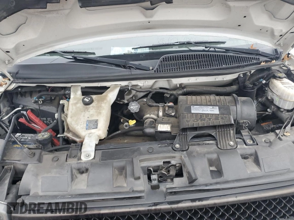 2019 Chevrolet Express Cargo with VIN 1GCWGBFGXK1239395, listed as a Copart auction lot 81158754 with 165,636 mi miles and Salvage title. Bid and sale history available at DreamBid. Image 11.