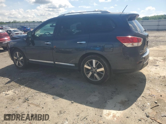 2015 Nissan Pathfinder SL with VIN 5N1AR2MM1FC705282, listed as a Copart auction lot 61608575 with 140,407 mi miles and Clean title. Bid and sale history available at DreamBid. Image 2.