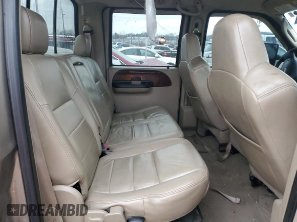 2005 Ford F-250 XL with VIN 1FTSW20P95EA78125, listed as a Copart auction lot 84438514 with Not Provided miles and Clean Title. Bid and sale history available at DreamBid. Image 10.