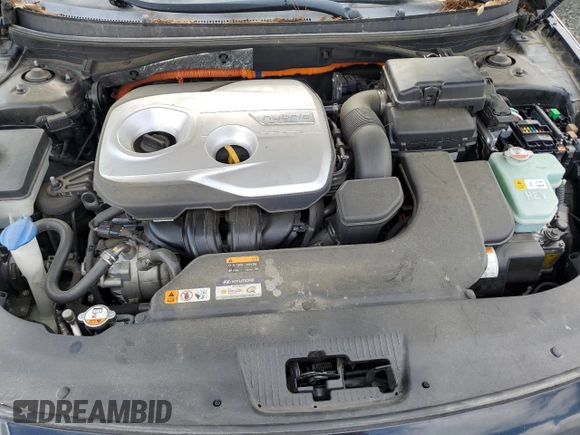 2017 Hyundai Sonata Hybrid SE with VIN KMHE24L14HA059503, listed as a Copart auction lot 67962073 with 97,379 mi miles. Bid and sale history available at carsss.com. Image 11.