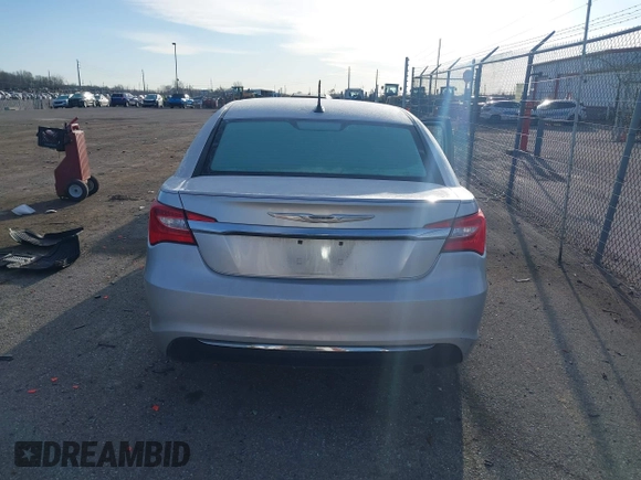 2012 Chrysler 200 Touring with VIN 1C3CCBBB0CN100240, listed as a IAAI auction lot 41870055 with 112,873 mi miles. Bid and sale history available at carsss.com. Image 16.
