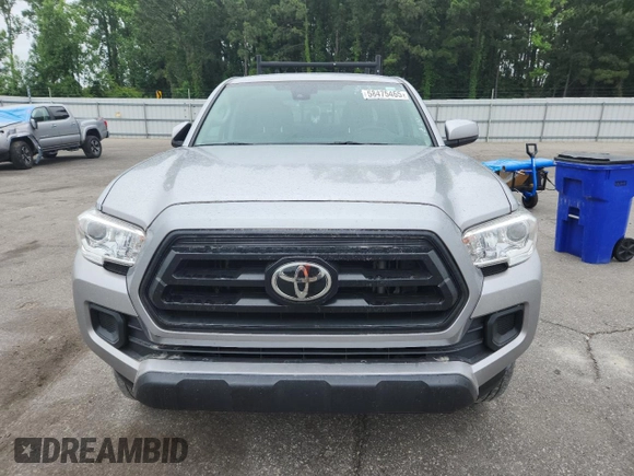 2021 Toyota Tacoma SR with VIN 3TYAX5GN2MT016481, listed as a Copart auction lot 58475465 with 62,679 mi miles and Salvage title. Bid and sale history available at DreamBid. Image 5.