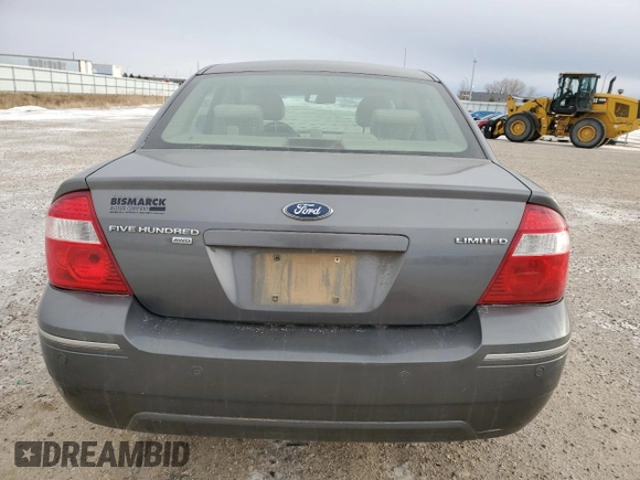 2006 Ford Five Hundred Limited with VIN 1FAHP28176G112520, listed as a Copart auction lot 41892725 with 177,940 mi miles and Clean Title. Bid and sale history available at carsss.com. Image 6.