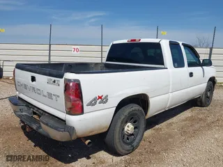 2007 Chevrolet Silverado 1500 Classic Work Truck with VIN 1GCEK19V47Z167973, listed as a IAAI auction lot 41738232 with 1 mi miles. Bid and sale history available at carsss.com. Image 4.