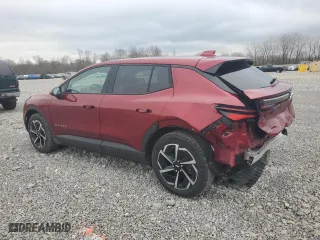 2025 Chevrolet Equinox EV LT with VIN 3GN7DLRP7SS121339, listed as a Copart auction lot 51258095 with 5,956 mi miles and Salvage Title. Bid and sale history available at carsss.com. Image 2.