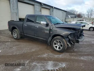 2017 Ram 1500 Laramie with VIN 1C6RR7VT8HS695120, listed as a Copart auction lot 43351555 with 103,968 mi miles and Salvage title. Bid and sale history available at DreamBid. Image 4.