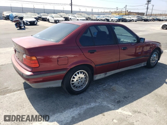 1995 BMW 3 Series 325i with VIN WBACB3324SFE24027, listed as a Copart auction lot 72361214 with 237,096 mi miles and Salvage Title. Bid and sale history available at carsss.com. Image 3.