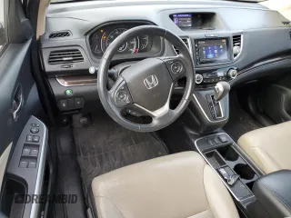 2015 Honda CR-V EX-L with VIN 2HKRM3H72FH536328, listed as a Copart auction lot 81567354 with 132,381 mi miles and Clean Title. Bid and sale history available at carsss.com. Image 8.