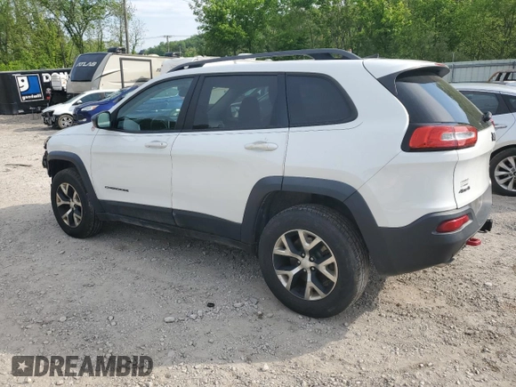 2017 Jeep Cherokee Trailhawk с VIN 1C4PJMBS3HW618441, выставлен на аукционе Copart как лот 55429935 с пробегом 138 897 миль миль и Списание • Salvage title. История ставок и продаж доступна на DreamBid. Изображение 2.