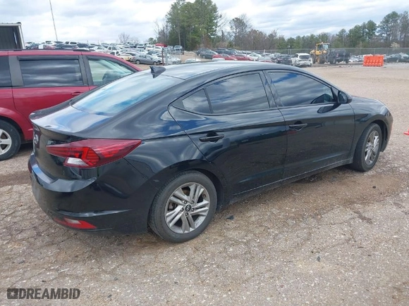 2020 Hyundai Elantra Value Edition with VIN 5NPD84LF8LH554038, listed as a IAAI auction lot 41727414 with 117,352 mi miles. Bid and sale history available at carsss.com. Image 4.