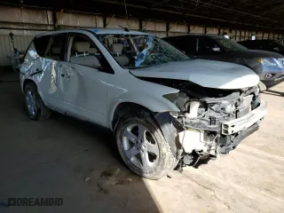 2005 Nissan Murano S with VIN JN8AZ08W55W435205, listed as a Copart auction lot 71712194 with 0 mi miles and Salvage Title. Bid and sale history available at carsss.com. Image 4.