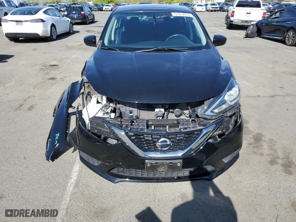 2016 Nissan Sentra SR with VIN 3N1AB7AP6GL680327, listed as a Copart auction lot 51812655 with 36,919 mi miles and Salvage Title. Bid and sale history available at carsss.com. Image 5.