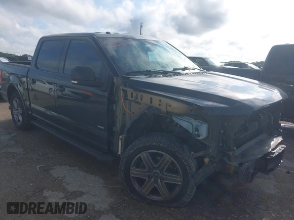 2015 Ford F-150 XL with VIN 1FTEW1CG6FKD75021, listed as a IAAI auction lot 42368982 with 194,623 mi miles and . Bid and sale history available at DreamBid. Image 1.