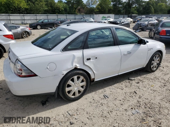 2008 Ford Taurus Limited with VIN 1FAHP25W18G183439, listed as a Copart auction lot 69811174 with 201,462 mi miles and Salvage Title. Bid and sale history available at carsss.com. Image 3.