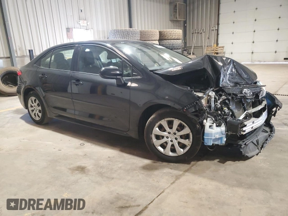 2020 Toyota Corolla LE with VIN JTDEPRAE4LJ091563, listed as a Copart auction lot 50547315 with 48,161 mi miles and Salvage Title. Bid and sale history available at carsss.com. Image 4.