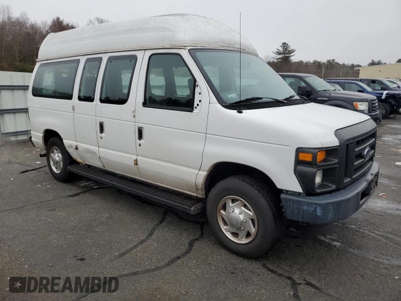 2010 Ford Econoline Cargo Commercial with VIN 1FTNE2EW1ADA05296, listed as a Copart auction lot 43125165 with 151,174 mi miles and Clean title. Bid and sale history available at DreamBid. Image 4.