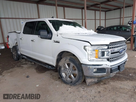 2019 Ford F-150 XL with VIN 1FTEW1CP7KKC75312, listed as a IAAI auction lot 41271422 with 135,228 mi miles and . Bid and sale history available at carsss.com. Image 1.