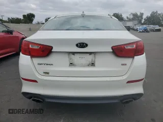 2015 Kia Optima LX with VIN KNAGM4A76F5614498, listed as a Copart auction lot 54376015 with 140,889 mi miles and Clean title. Bid and sale history available at DreamBid. Image 6.