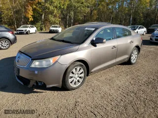 2010 Buick LaCrosse CXL with VIN 1G4GK5EG8AF187476, listed as a Copart auction lot 76666944 with 296,448 mi miles and Salvage Title. Bid and sale history available at carsss.com. Image 1.