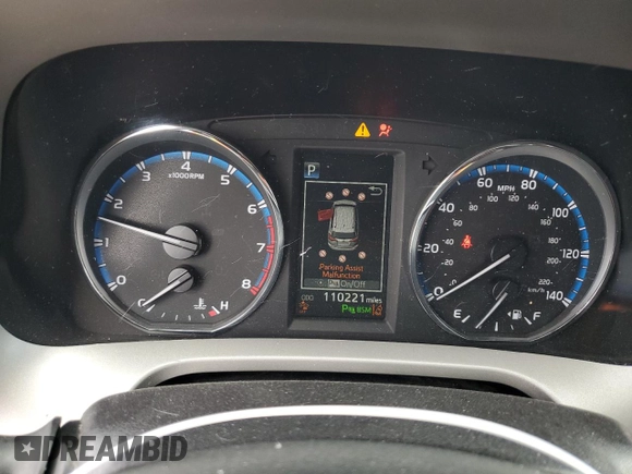 2017 Toyota RAV4 Limited with VIN 2T3YFREV2HW354250, listed as a Copart auction lot 44757215 with 110,221 mi miles and Salvage Title. Bid and sale history available at carsss.com. Image 9.