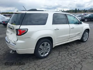 2014 GMC Acadia Denali with VIN 1GKKVTKD8EJ252502, listed as a IAAI auction lot 41957454 with 152,341 mi miles and . Bid and sale history available at carsss.com. Image 4.
