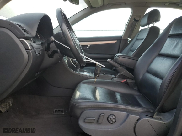 2004 Audi A4 1.8T with VIN WAULC68E24A062424, listed as a Copart auction lot 43200915 with 141,580 mi miles and Salvage Title. Bid and sale history available at carsss.com. Image 7.
