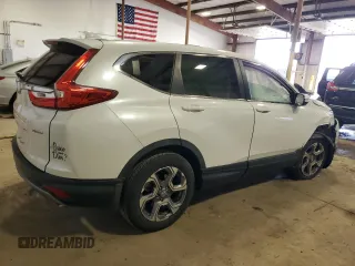 2019 Honda CR-V EX with VIN JHLRW2H58KX018891, listed as a Copart auction lot 50864775 with 40,488 mi miles and Salvage Title. Bid and sale history available at carsss.com. Image 3.