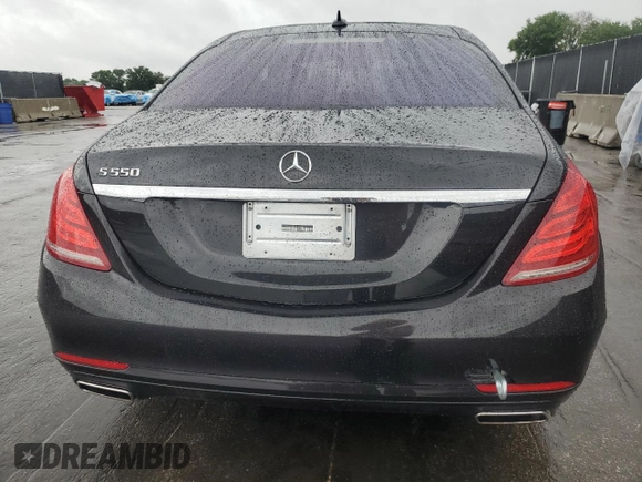 2015 Mercedes-Benz S 550 with VIN WDDUG8CB8FA125426, listed as a Copart auction lot 56698445 with 57,058 mi miles and Clean Title. Bid and sale history available at DreamBid. Image 6.