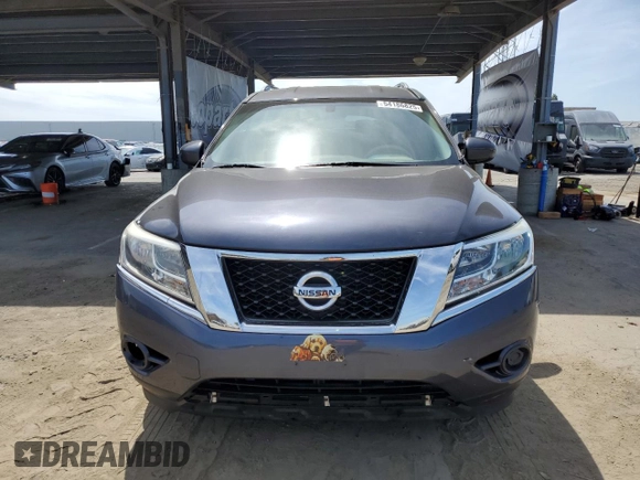 2014 Nissan Pathfinder Platinum with VIN 5N1AR2MNXEC652170, listed as a Copart auction lot 54186825 with 186,377 mi miles and Salvage title. Bid and sale history available at DreamBid. Image 5.