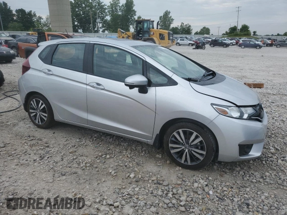 2015 Honda Fit EX-L with VIN 3HGGK5H83FM778607, listed as a Copart auction lot 61733845 with 26,338 mi miles and Clean title. Bid and sale history available at DreamBid. Image 4.
