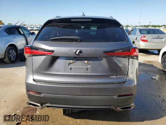 2019 Lexus NX 300 z VIN JTJYARBZ0K2141851, wystawiony jako Copart lot #52007765 z przebiegiem 121 995 mil mil oraz Szkoda całkowita • Salvage title. Historia ofert i sprzedaży dostępna na DreamBid. Obrazek 6.