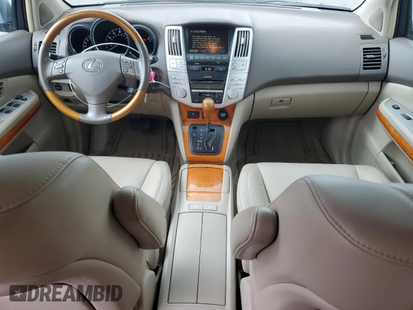 2008 Lexus RX 350 with VIN 2T2HK31UX8C050174, listed as a Copart auction lot 57179335 with 229,346 mi miles and Clean Title. Bid and sale history available at DreamBid. Image 9.