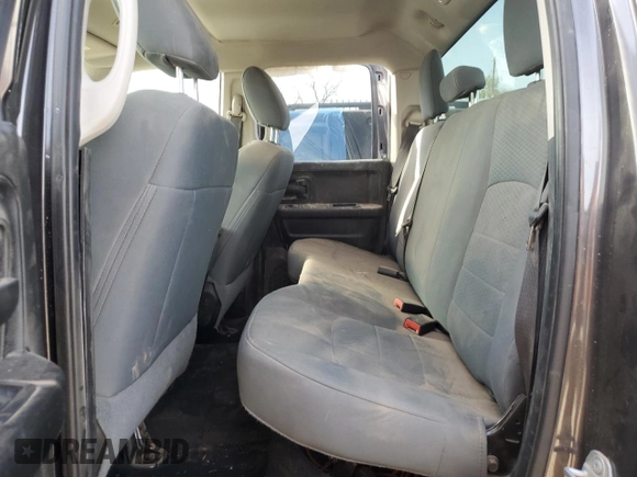 2018 Ram 1500 Express with VIN 1C6RR7FG3JS215878, listed as a Copart auction lot 52197945 with 0 mi miles and Salvage Title. Bid and sale history available at carsss.com. Image 11.