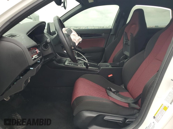 2024 Honda Civic Si with VIN 2HGFE1E52RH472071, listed as a Copart auction lot 50927025 with 19,962 mi miles and Salvage title. Bid and sale history available at DreamBid. Image 7.