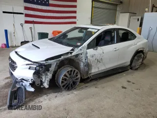2022 Subaru WRX Limited with VIN JF1VBAL6XN9028466, listed as a Copart auction lot 52308105 with 39,844 mi miles and Salvage title. Bid and sale history available at DreamBid. Image 1.