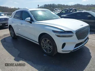 2025 Genesis GV70 2.5T z VIN KMUMADTB6SU175171, wystawiony jako IAAI lot #41876569 z przebiegiem 11 601 mil mil oraz . Historia ofert i sprzedaży dostępna na DreamBid. Obrazek 1.