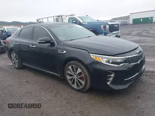 2016 Kia Optima SXL Turbo with VIN 5XXGV4L27GG049824, listed as a IAAI auction lot 41153087 with 93,921 mi miles. Bid and sale history available at carsss.com. Image 1.