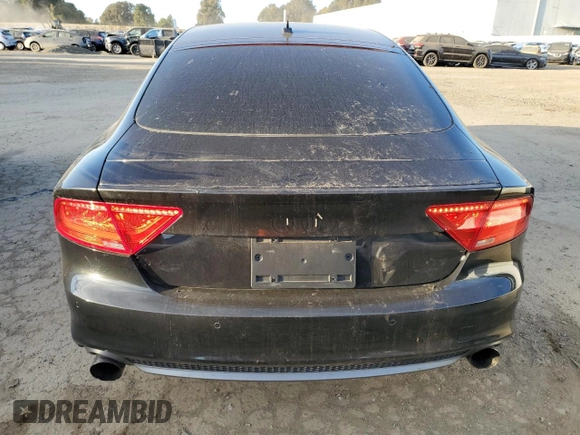 2012 Audi A7 Prestige with VIN WAUSGAFC8CN015376, listed as a Copart auction lot 41500135 with 109,981 mi miles and Salvage title. Bid and sale history available at DreamBid. Image 6.
