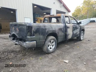 2020 Ram 1500 Big Horn with VIN 1C6RRFBGXLN290546, listed as a Copart auction lot 70376074 with Not Provided miles and Salvage Title. Bid and sale history available at carsss.com. Image 3.