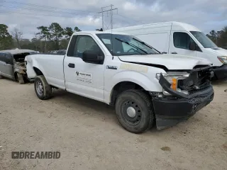 2020 Ford F-150 XL with VIN 1FTMF1CB2LKE07300, listed as a Copart auction lot 44387585 with 73,005 mi miles and Salvage Title. Bid and sale history available at carsss.com. Image 4.