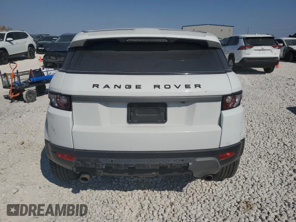 2012 Land Rover Range Rover Evoque Pure Premium with VIN SALVR2BGXCH641513, listed as a Copart auction lot 75651994 with 124,016 mi miles and Clean Title. Bid and sale history available at carsss.com. Image 6.