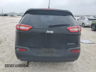 2017 Jeep Cherokee Sport with VIN 1C4PJLAB0HW669519, listed as a Copart auction lot 50829425 with 138,190 mi miles and Salvage Title. Bid and sale history available at carsss.com. Image 6.