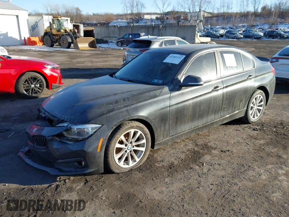 2018 BMW 3 Series 320i xDrive with VIN WBA8E5G57JNU47770, listed as a IAAI auction lot 41409122 with 62,198 mi miles. Bid and sale history available at carsss.com. Image 17.