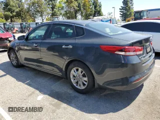 2016 Kia Optima LX with VIN KNAGT4L34G5085843, listed as a Copart auction lot 54608175 with 107,349 mi miles and Salvage Title. Bid and sale history available at carsss.com. Image 2.