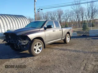 2018 Ram 1500 Express with VIN 1C6RR7FG3JS129258, listed as a IAAI auction lot 41785815 with 69,455 mi miles. Bid and sale history available at carsss.com. Image 2.