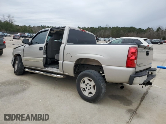 2006 Chevrolet Silverado 1500 LT1 with VIN 1GCEC19TX6Z267473, listed as a Copart auction lot 89146345 with 270,137 mi miles and Salvage Title. Bid and sale history available at DreamBid. Image 2.