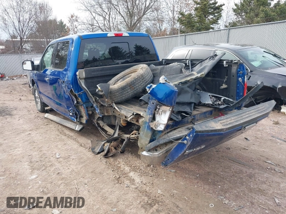 2017 Ford F-150 XL with VIN 1FTEW1EFXHKD09286, listed as a IAAI auction lot 41854336 with 97,861 mi miles. Bid and sale history available at carsss.com. Image 3.