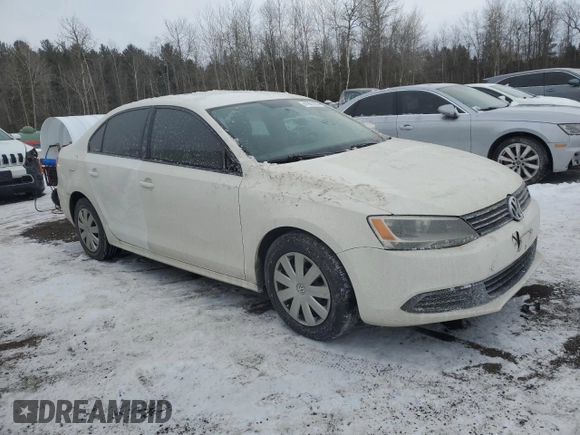 2014 Volkswagen Jetta Sedan S with VIN 3VW1K7AJ4EM236957, listed as a Copart auction lot 41801455 with 196,845 mi miles and Salvage Title. Bid and sale history available at carsss.com. Image 4.